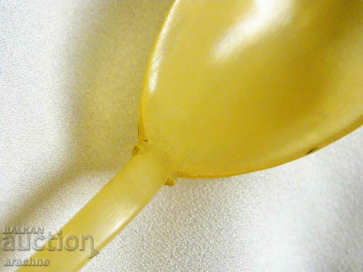 Елегантна лъжица от биволски рог - 5 Елегантна лъжица от биволски рог - 5