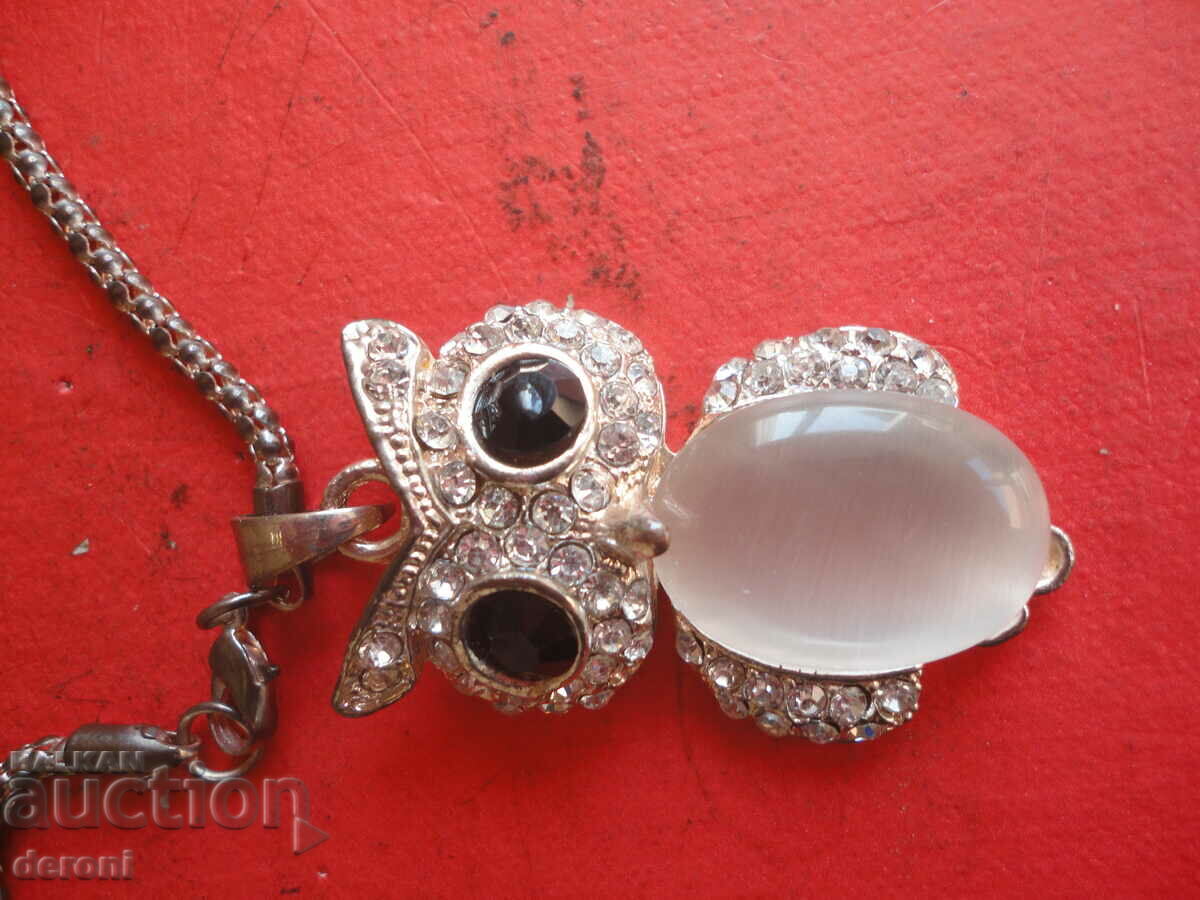 Auction Great owl necklace Auction Great owl necklace