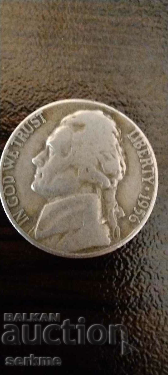 5 цента 1956