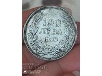 100 BGN 1930 silver
