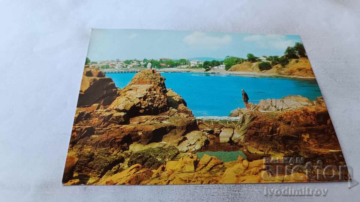 Carte poștală Ahtopol 1980