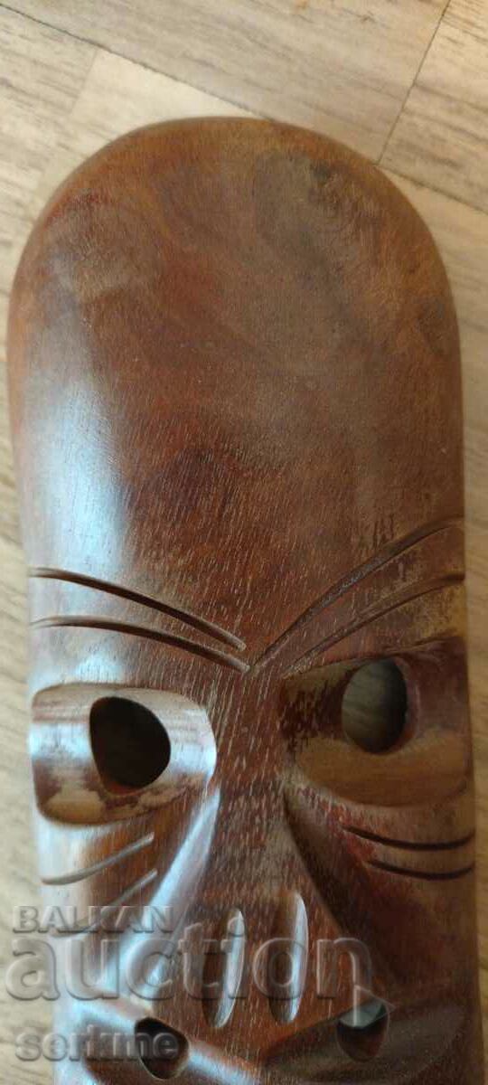 Auction Wooden mask Auction Wooden mask