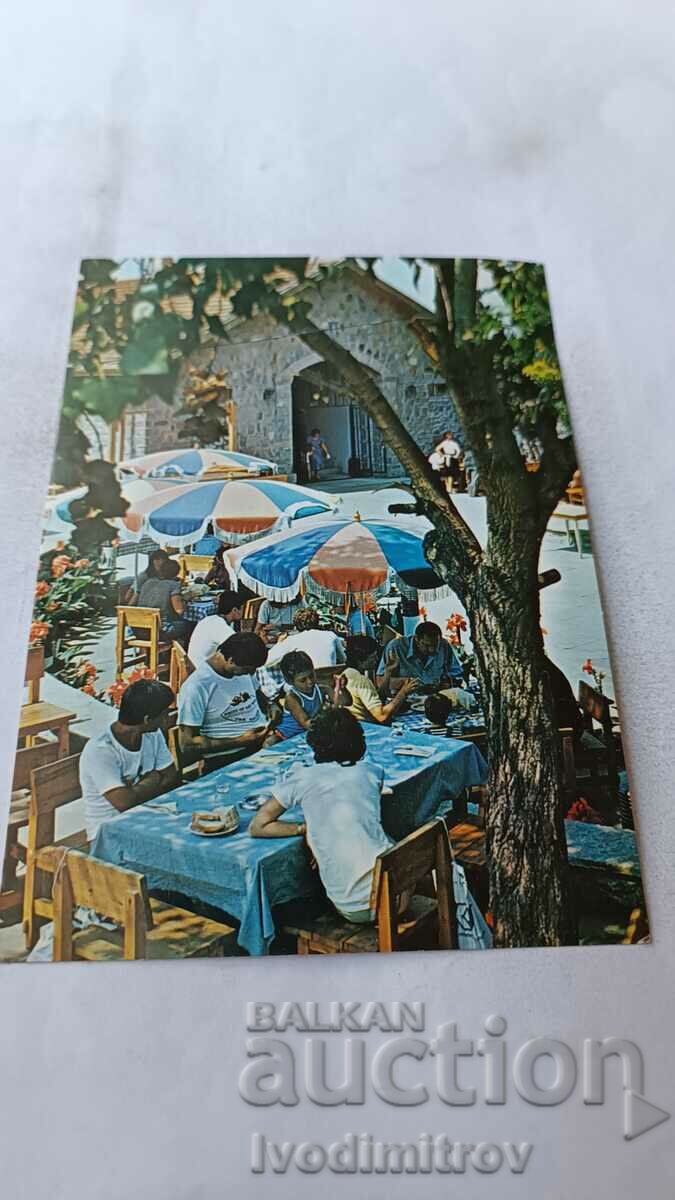 Carte poștală Crama Restaurantului Sozopol 1984