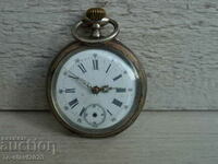 SILVER POCKET WATCH - DOES NOT WORK FOR REPAIR