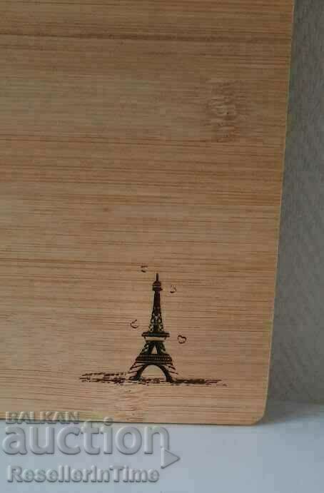 Auction  Emily in Paris wooden decorative board