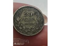 20 lei 1930 argint