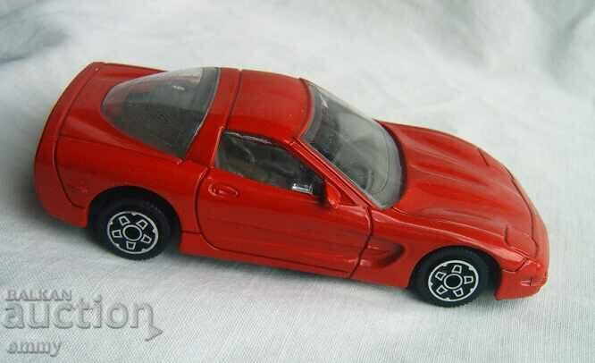 Auction Burago Chevrolet Corvette, model car, metal, 1:43 Italy Auction Burago Chevrolet Corvette, model car, metal, 1:43 Italy