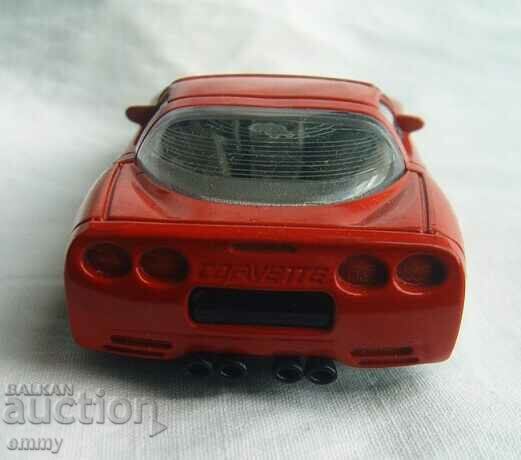 Delivery of Burago Chevrolet Corvette, model car, metal, 1:43 Italy Delivery of Burago Chevrolet Corvette, model car, metal, 1:43 Italy