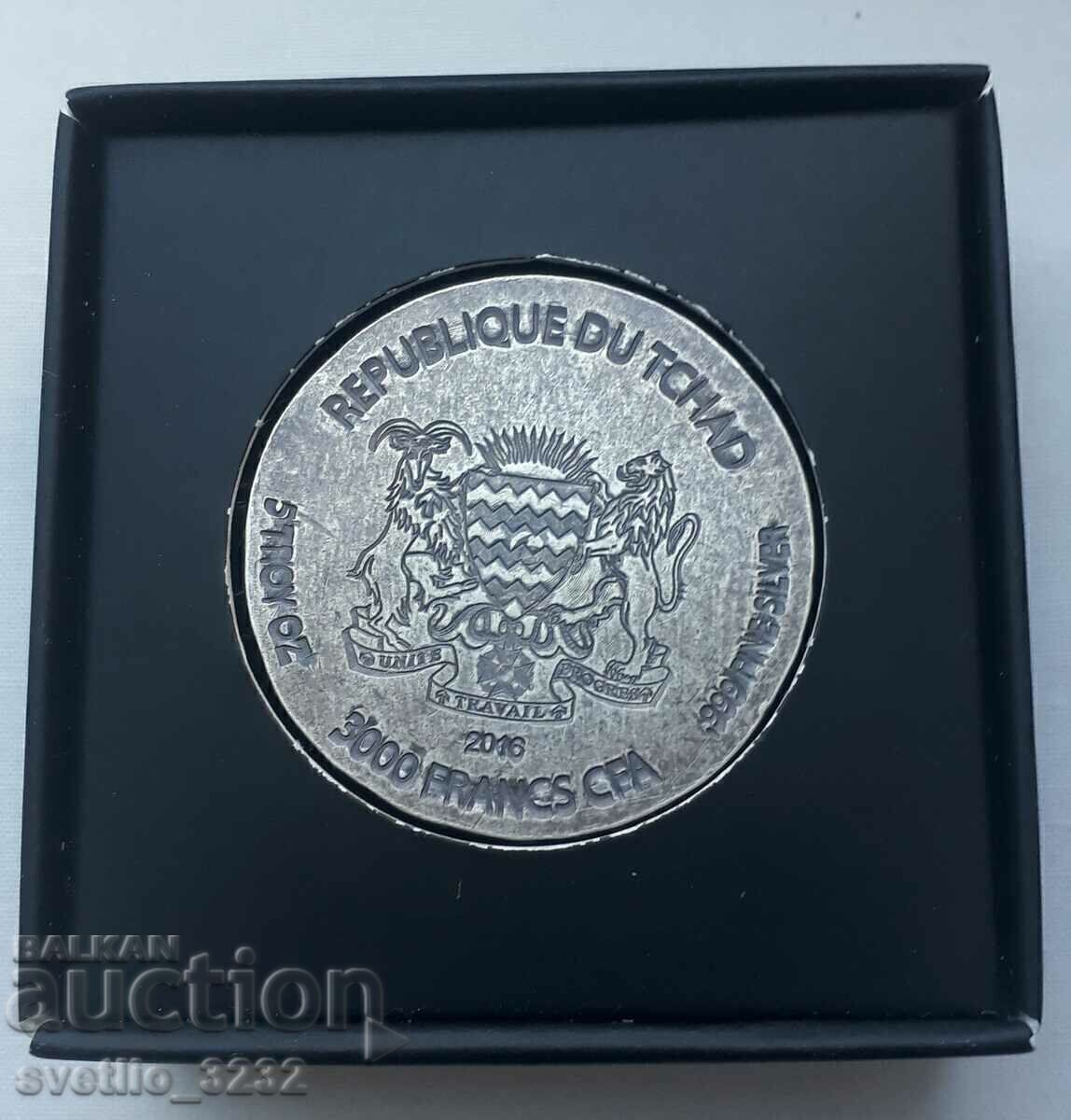 Argint 5 OZ 2016 Egipt cu preț € 525.00 | 1026.81 BGN