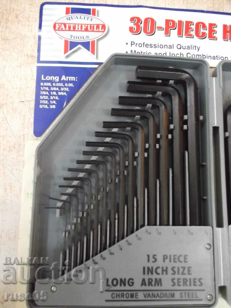 Auction "FIATHFULL" set of 30 pcs. hexagon Auction "FIATHFULL" set of 30 pcs. hexagon