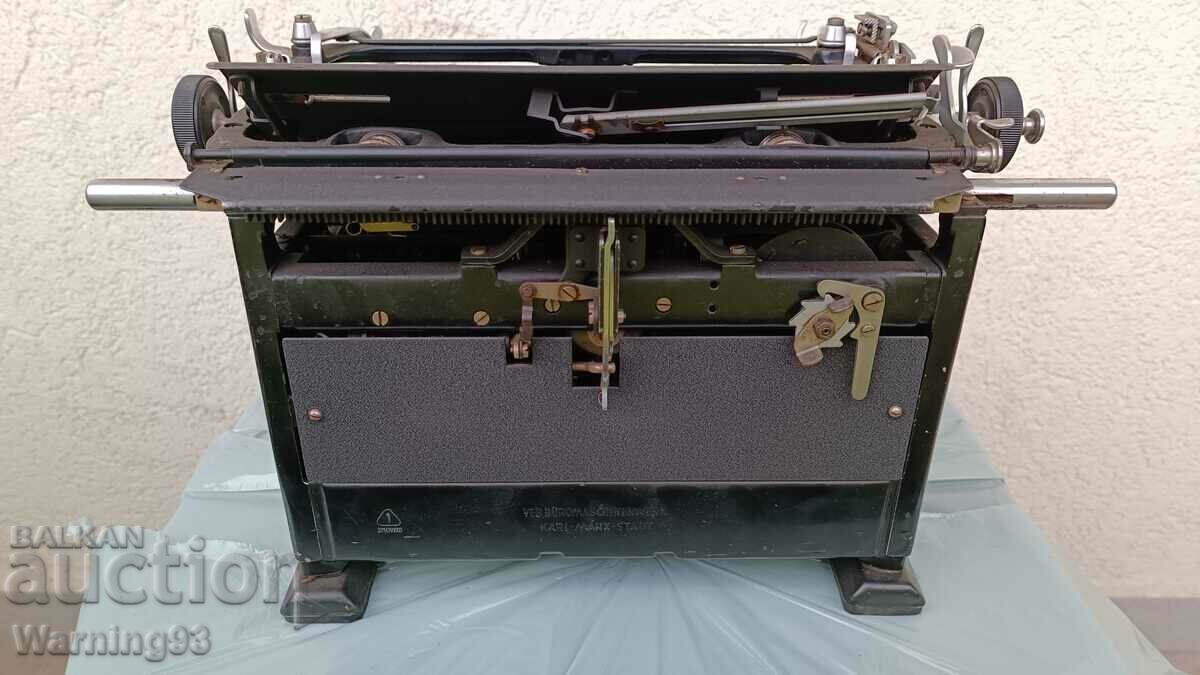 Old Continental typewriter - Made in Germany - 1954 - 6 Old Continental typewriter - Made in Germany - 1954 - 6