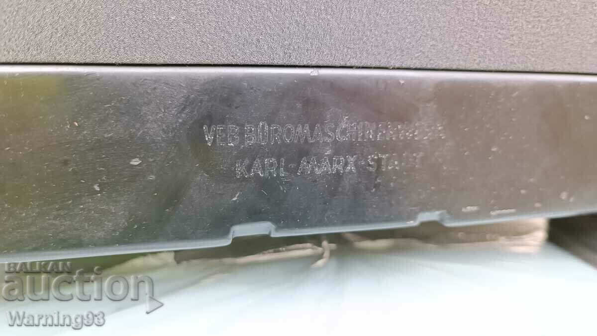 Old Continental γραφομηχανή - Κατασκευάστηκε στη Γερμανία - 1954 - 7