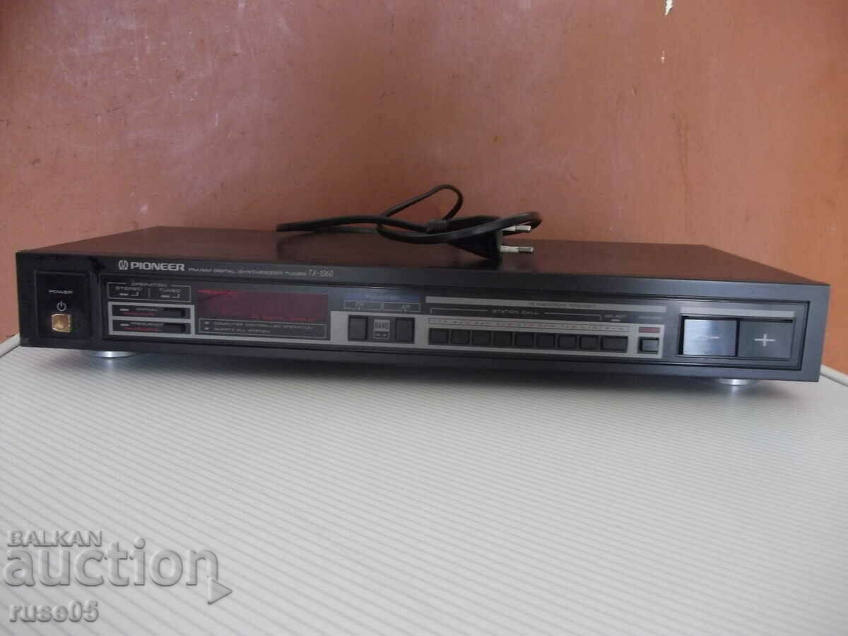 Radio tuner digital "SYNTHESIZER TUNER-PIONEER-TX-1060" working with price 90.00 BGN | € 46.02