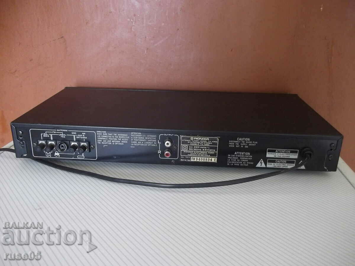 Radio tuner digital "SYNTHESIZER TUNER-PIONEER-TX-1060" working - 5
