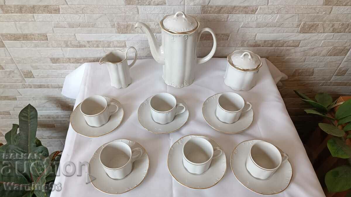 Delivery of Brand new coffee service - Baroque - 16 pieces - DIAMOND factory Delivery of Brand new coffee service - Baroque - 16 pieces - DIAMOND factory