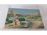 P K Malta General View of Msida with Church and Creek