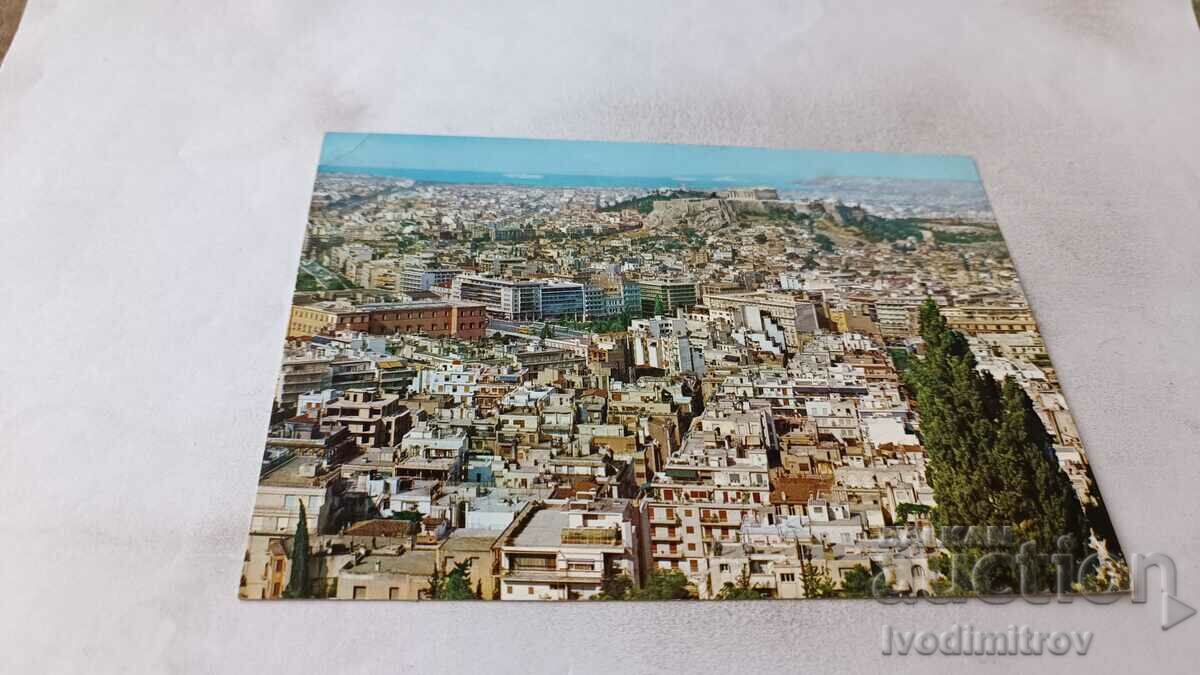 Carte poștală Atena O vedere către Phalere
