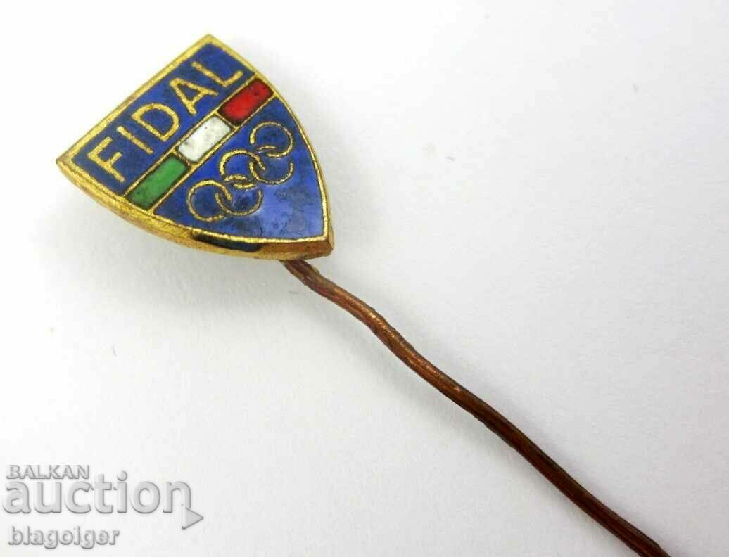 Olympic Badge - Italy - Athletics Federation with price 8.99 BGN | € 4.60 Olympic Badge - Italy - Athletics Federation with price 8.99 BGN | € 4.60