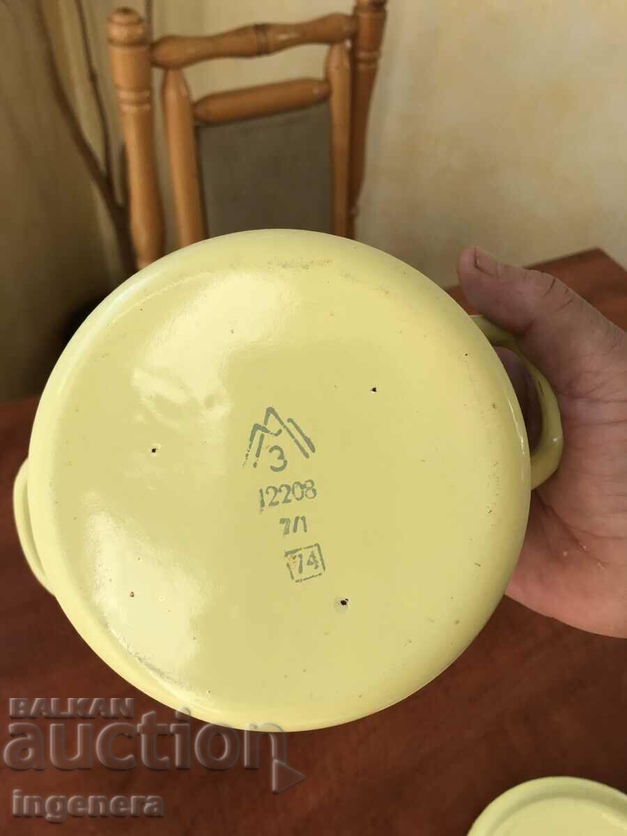 THE POT AN ENAMEL POT FROM 1974 THE POT - 5