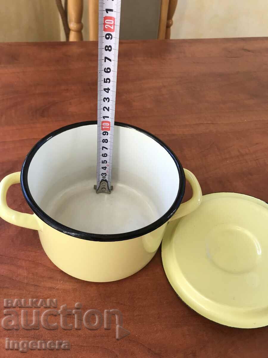 THE POT AN ENAMEL POT FROM 1974 THE POT - 6