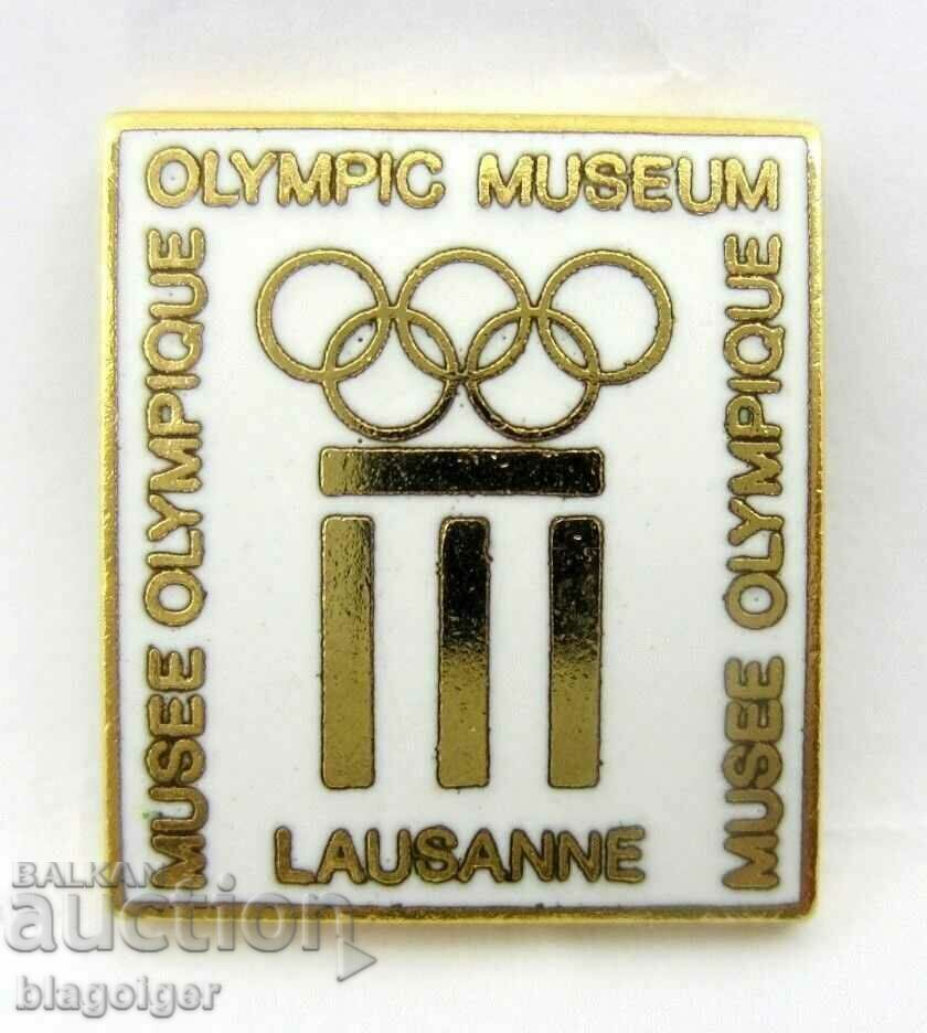 Olympic Badge-Olympic Museum-Lausanne-Official with price 12.99 BGN | € 6.64 Olympic Badge-Olympic Museum-Lausanne-Official with price 12.99 BGN | € 6.64