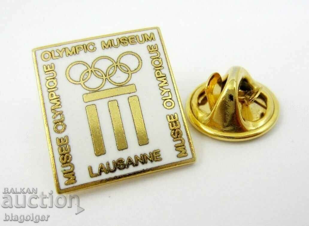 Olympic Badge-Olympic Museum-Lausanne-Official