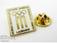 Олимпийска значка-Олимпийски музей-Лозана-Официална