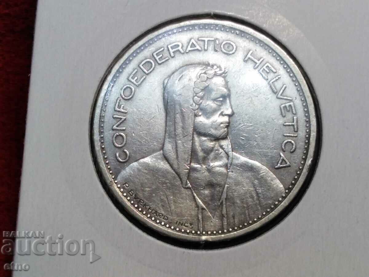 5 francs 1933, Switzerland, SILVER 0.835, COIN with price 60.00 BGN | € 30.68 5 francs 1933, Switzerland, SILVER 0.835, COIN with price 60.00 BGN | € 30.68