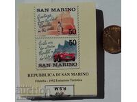 San Marino - Chibrituri cu banderol / timbre accizabile