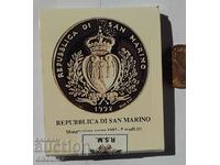 San Marino - Matches with Excise Banderol / Coins
