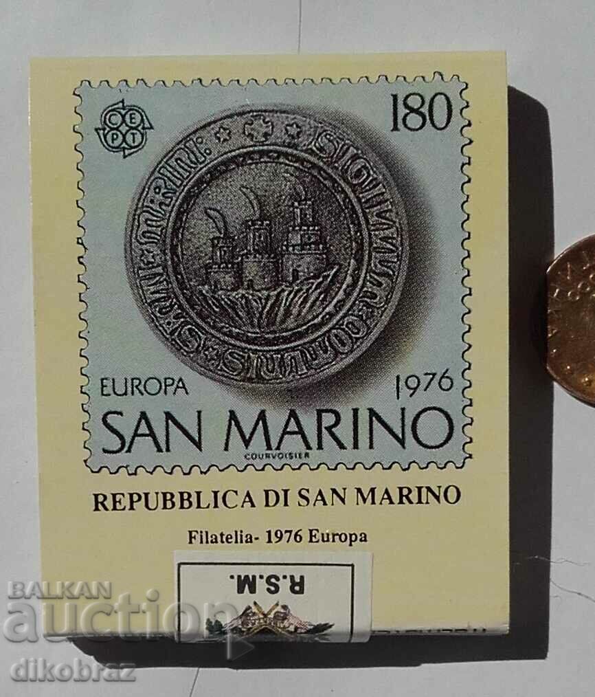 San Marino - Chibrituri cu banderol / timbre accizabile