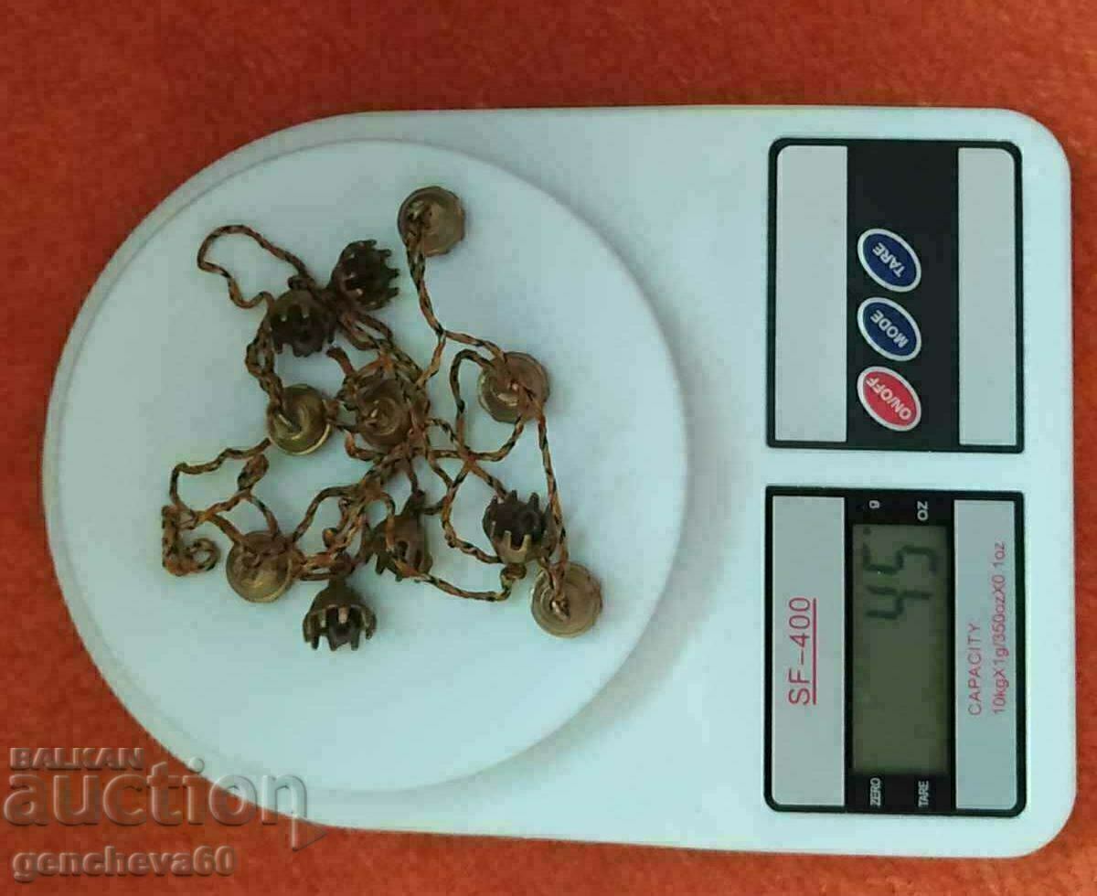 19th century. Jewelry of 11 bronze bells, bells - 7 19th century. Jewelry of 11 bronze bells, bells - 7