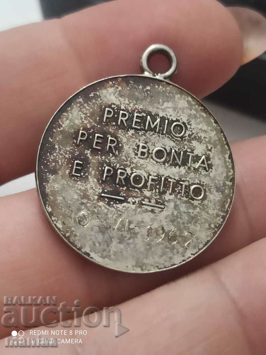 Παράδοση Ιταλικό ασημένιο μετάλλιο Παράδοση Ιταλικό ασημένιο μετάλλιο