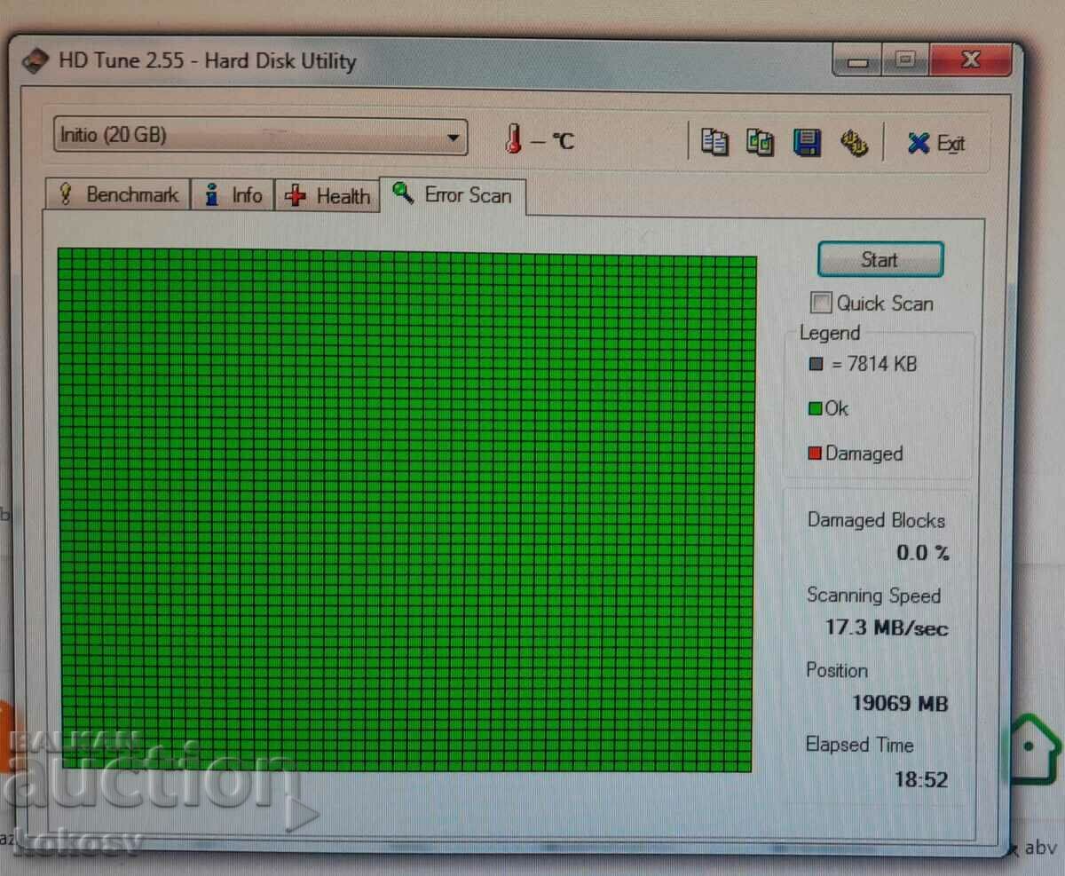 Auction Retro hard disk HDD 20GB Toshiba MK2017GAP ATA / IDE 2.5" Auction Retro hard disk HDD 20GB Toshiba MK2017GAP ATA / IDE 2.5"
