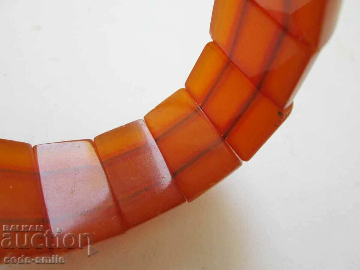 Delivery of Solid women's bracelet natural amber USSR