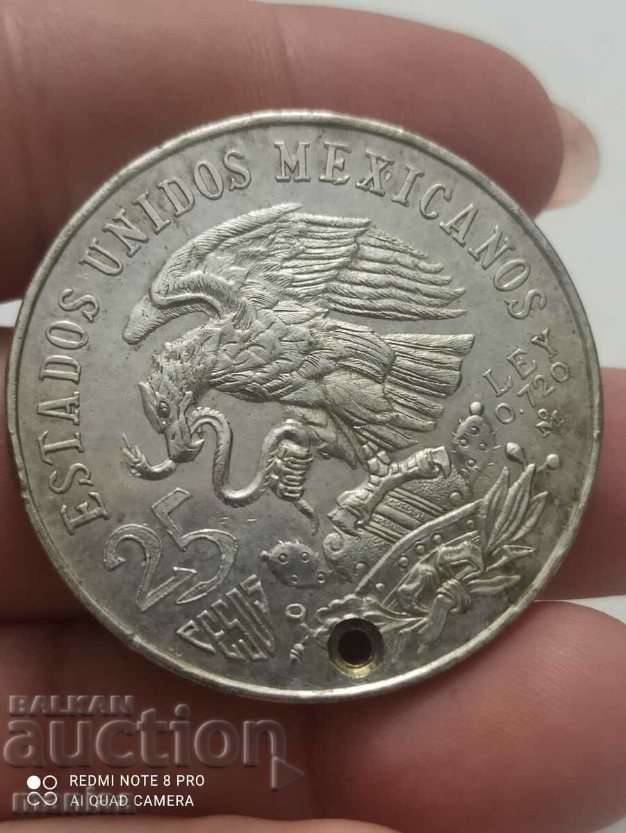 25 Pesos 1968 silver - 5 25 Pesos 1968 silver - 5