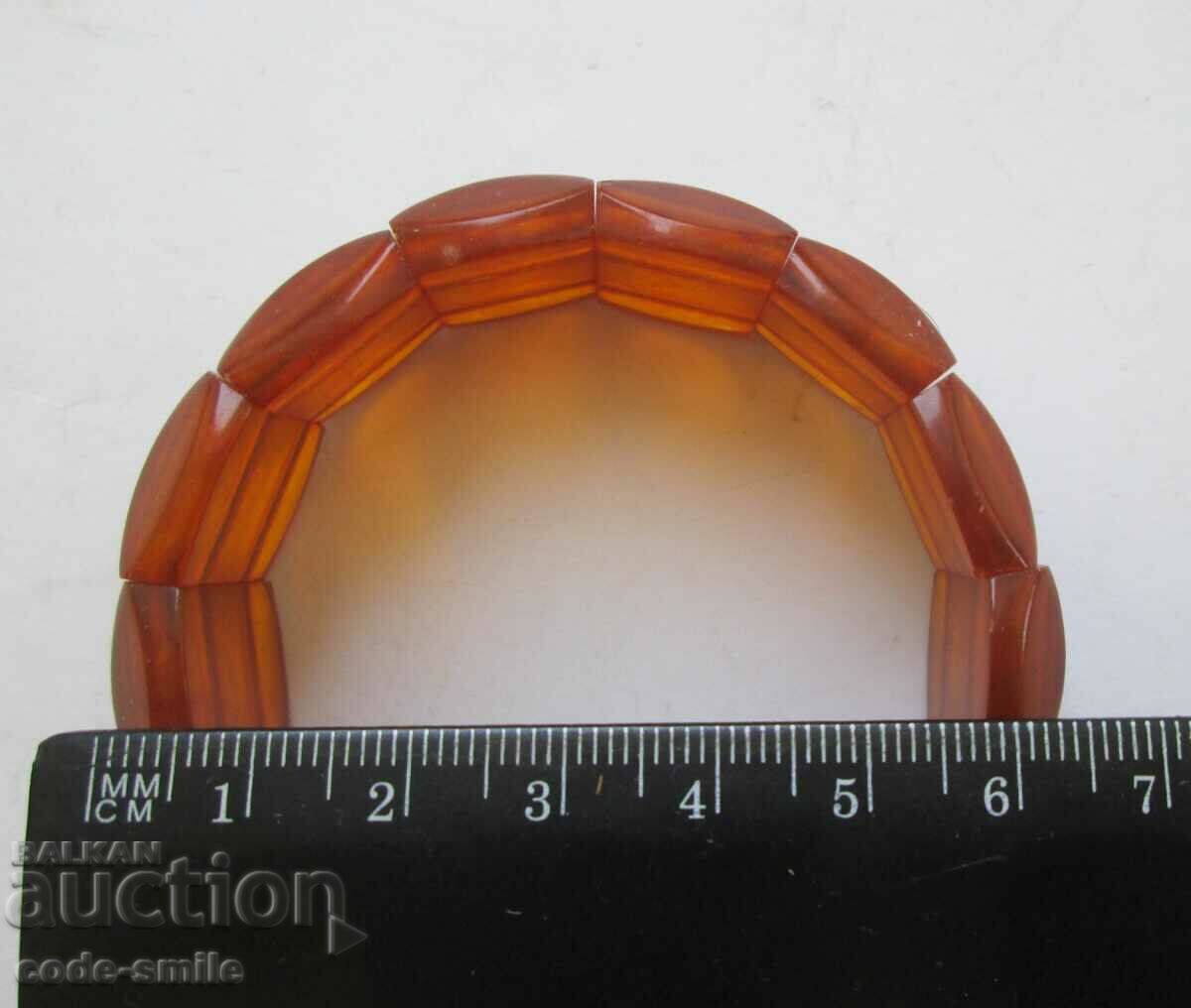 Delivery of Elegant women's bracelet natural amber USSR Delivery of Elegant women's bracelet natural amber USSR