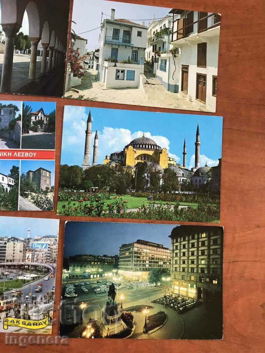 Auction CARD POSTAL CARDS GREECE-9 NOS. Auction CARD POSTAL CARDS GREECE-9 NOS.