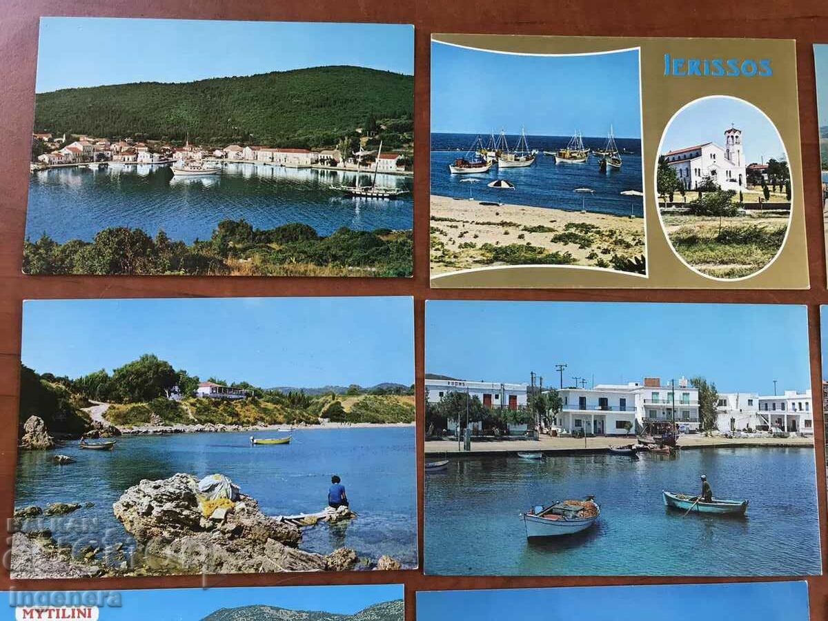 Auction CARD POSTAL CARDS GREECE-9 NOS. Auction CARD POSTAL CARDS GREECE-9 NOS.