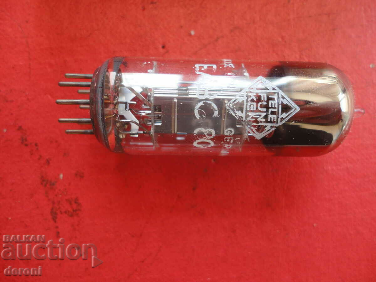 Telefunken EABC 80 radio lamp with price 25.00 BGN | € 12.78 Telefunken EABC 80 radio lamp with price 25.00 BGN | € 12.78