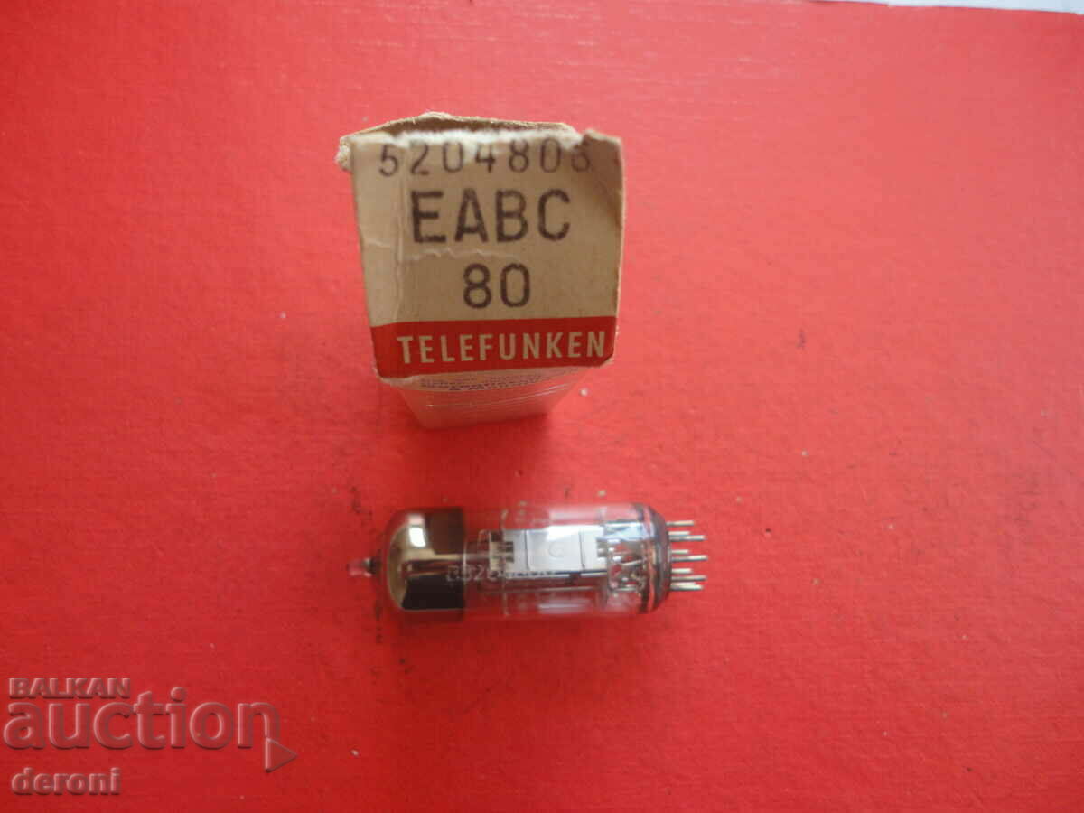 Delivery of Telefunken EABC 80 radio lamp Delivery of Telefunken EABC 80 radio lamp