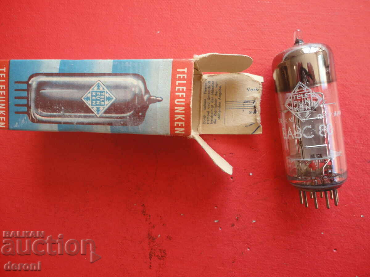 Telefunken EABC 80 radio lamp - 7 Telefunken EABC 80 radio lamp - 7