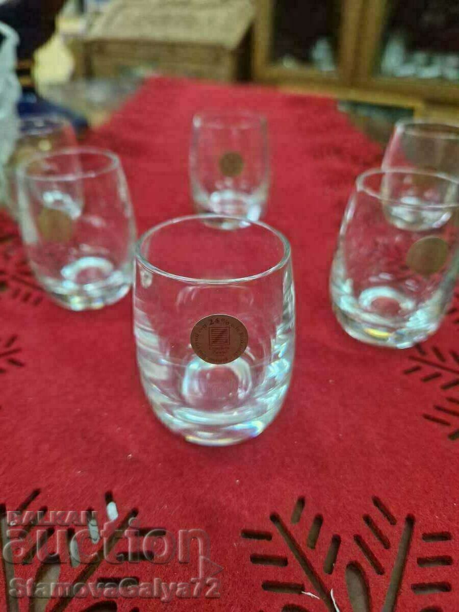 Delivery of A rare antique German Zwiesel crystal service Delivery of A rare antique German Zwiesel crystal service