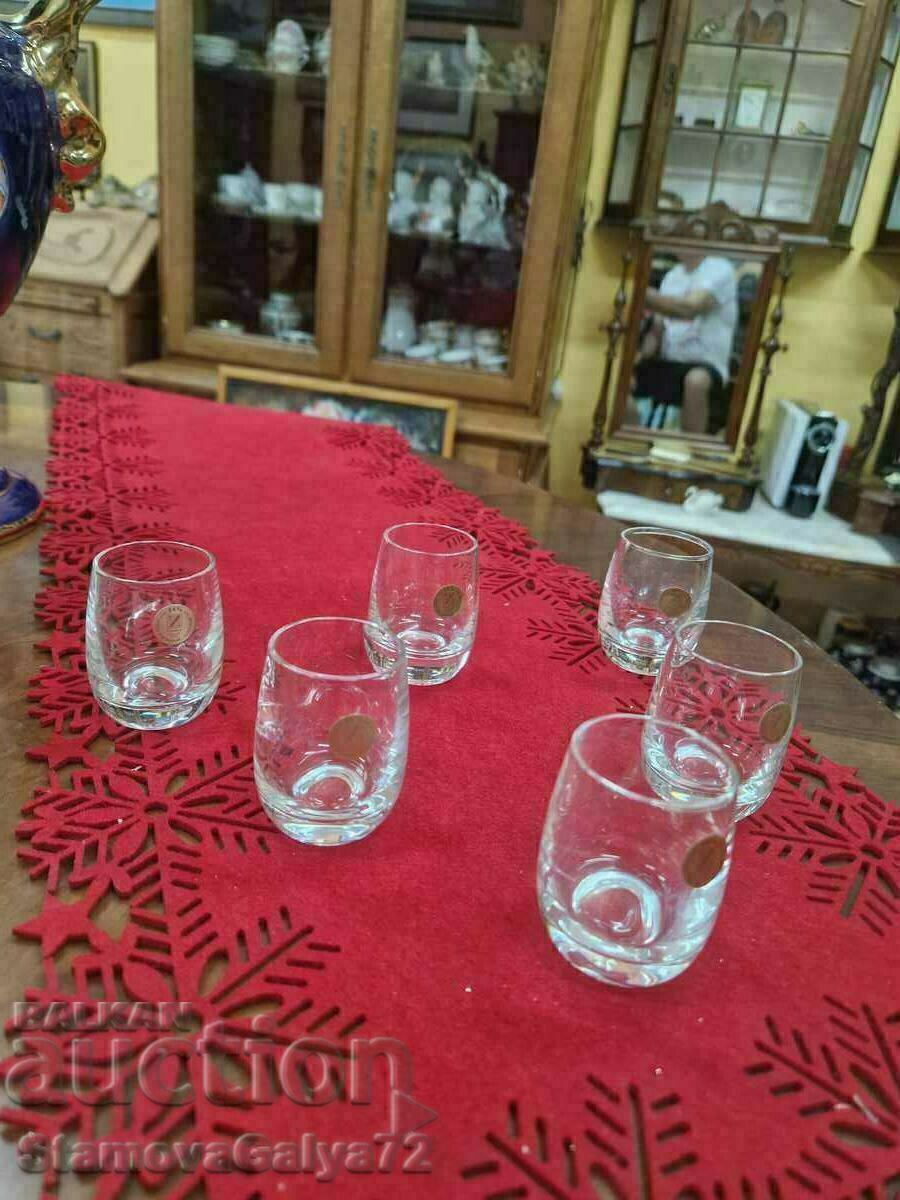 A rare antique German Zwiesel crystal service - 5 A rare antique German Zwiesel crystal service - 5