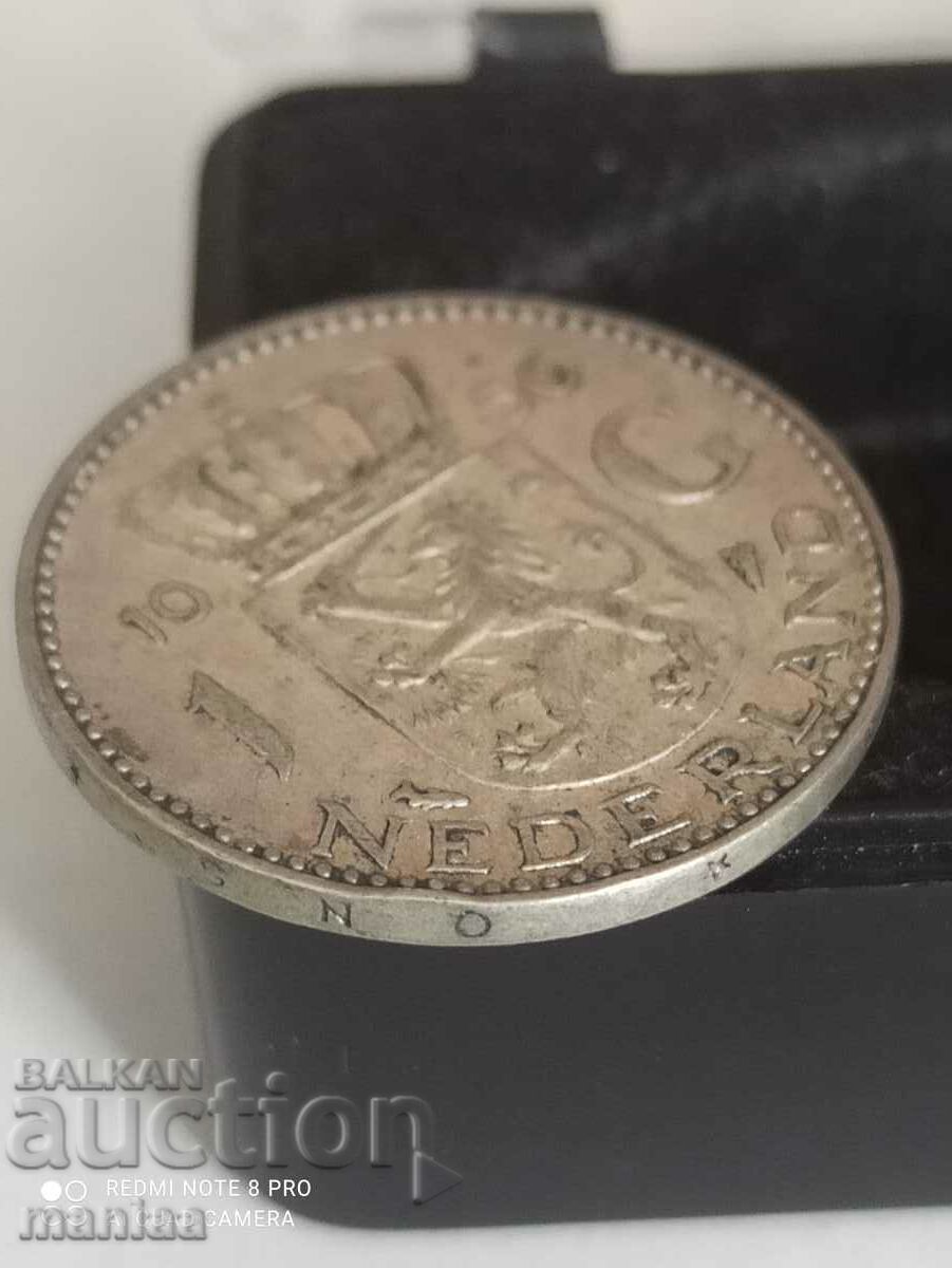 1 guilder 1956 silver Netherlands - 6 1 guilder 1956 silver Netherlands - 6