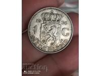 1 guilder 1956 silver Netherlands