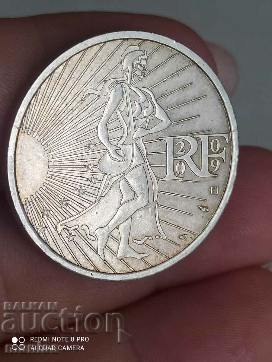 10 ευρώ 2009 ασήμι