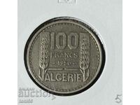 Algeria 100 franci 1950