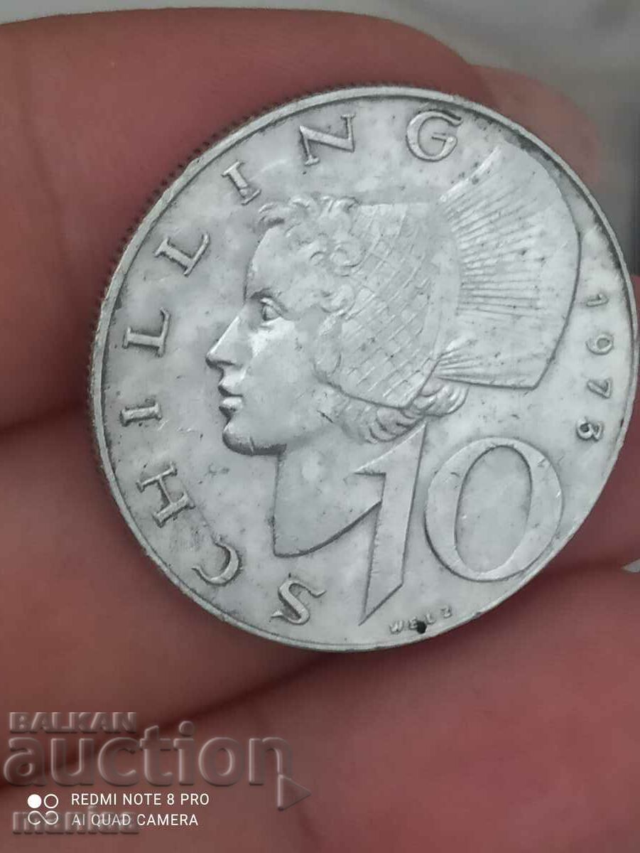 10 Schillings Αυστρία 1973 ασήμι - 6 10 Schillings Αυστρία 1973 ασήμι - 6