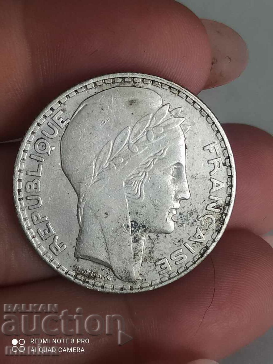10 φράγκα ασήμι 1930 - 6 10 φράγκα ασήμι 1930 - 6